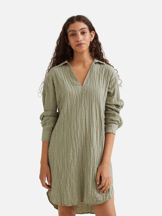 Dress with Long Sleeves